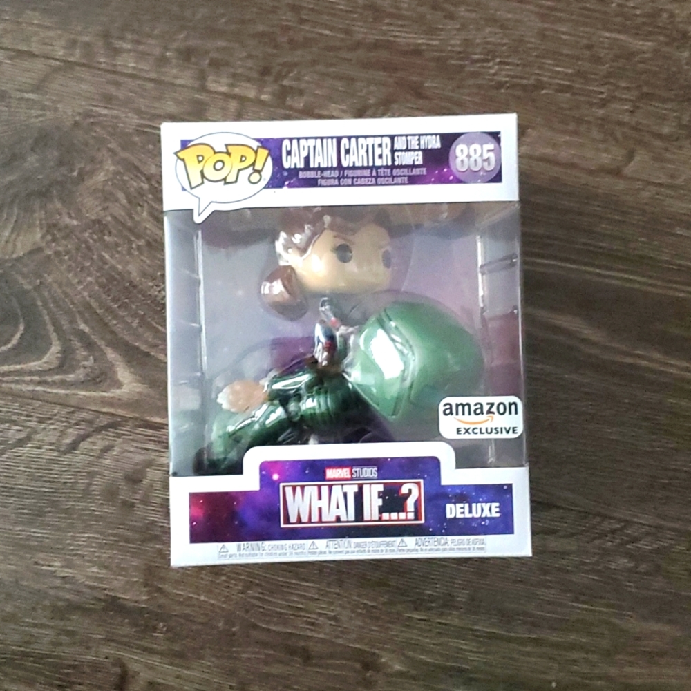 WHAT IF...? Captain Carter and the Hydra Stomper Funko Pop #885 - Marvel